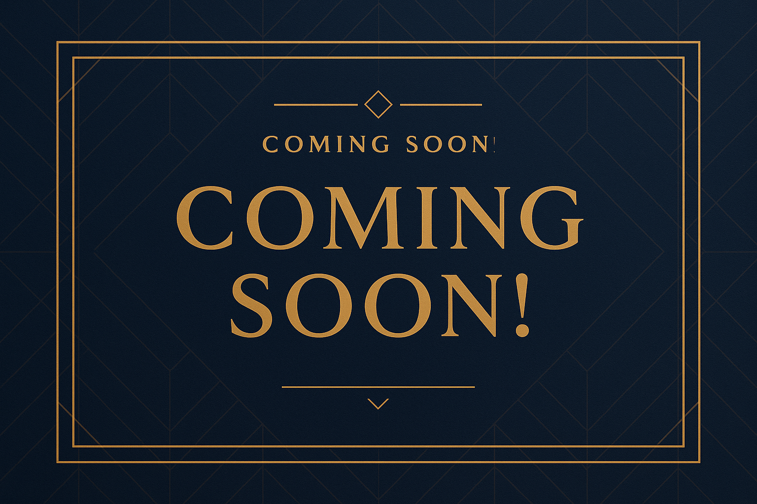 Coming Soon!